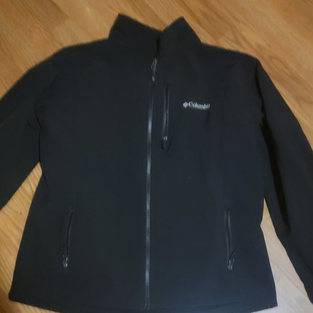 Columbia Black Full-Zip Jacket